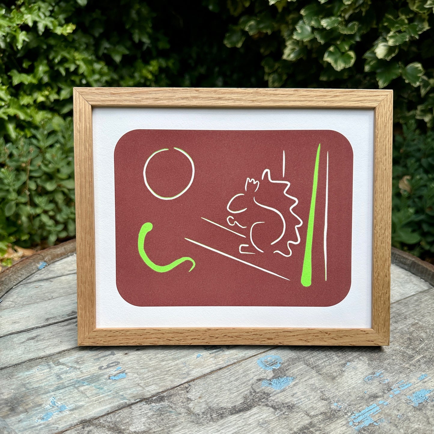 002 Red Squirrel - Giclée Art Print