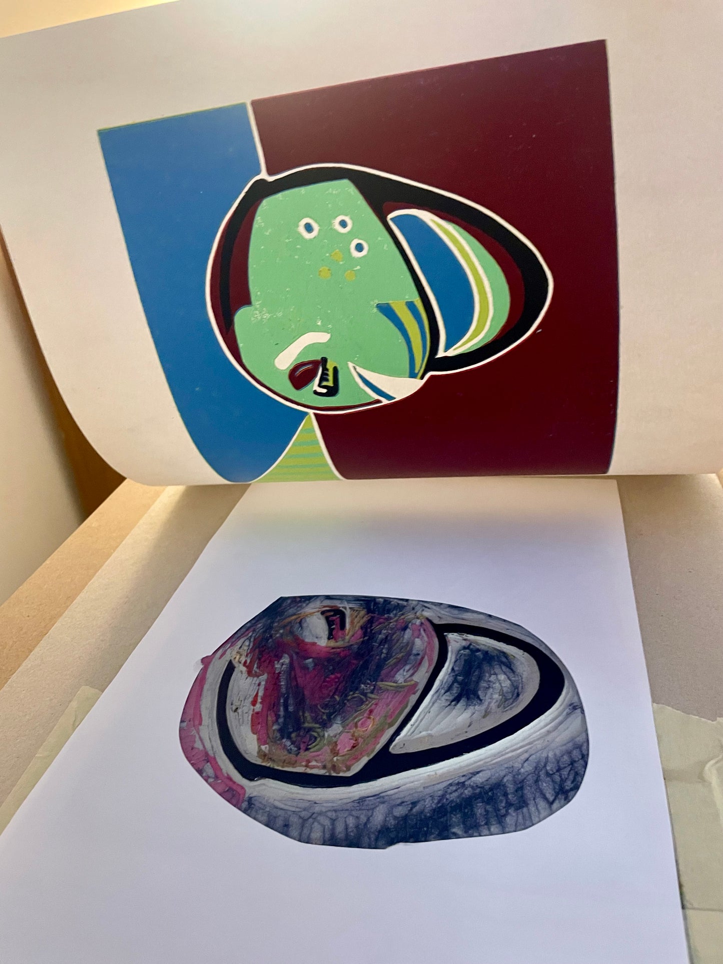 'Thou Shalt Create' - Original Limited Edition Linocut Print