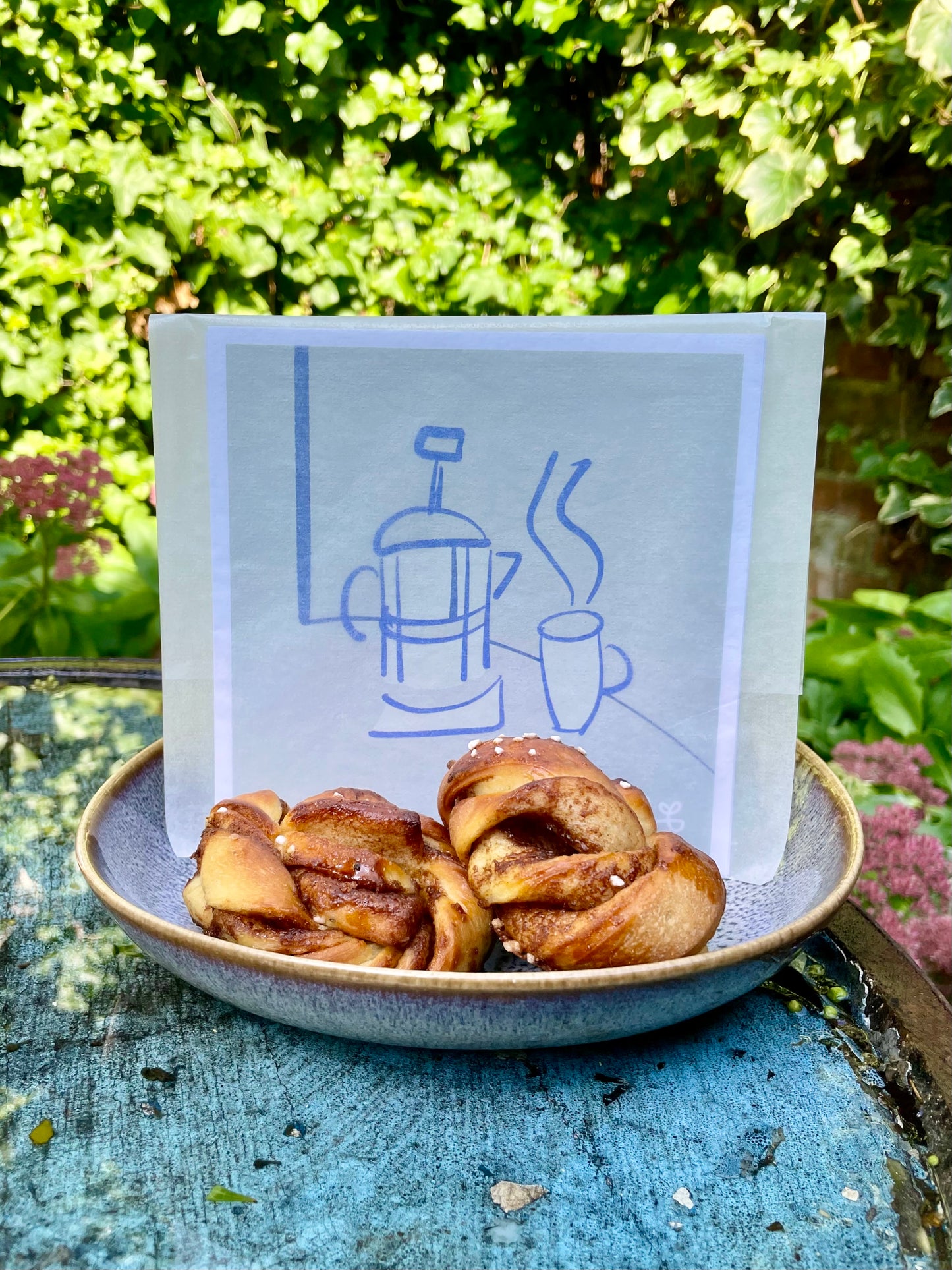 Kaffee Pals - mini art print
