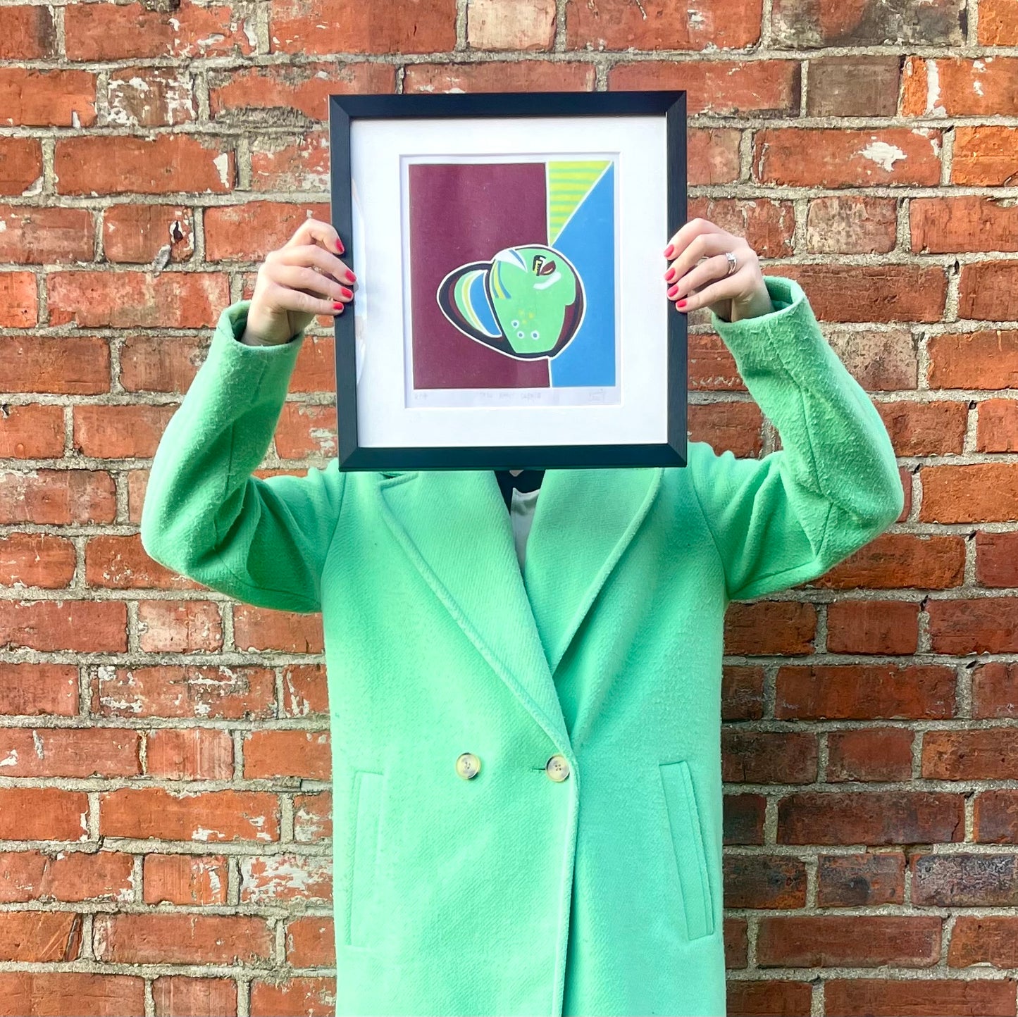 'Thou Shalt Create' - Original Limited Edition Linocut Print