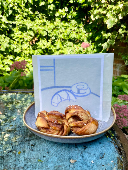 Fika Pals - mini art print