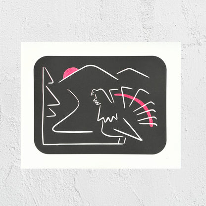 001 Capercaillie - Giclée Art Print